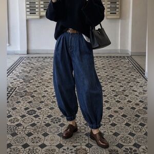 Vintage 80s Jordache Balloon Jeans High Rise Pleated 28x32